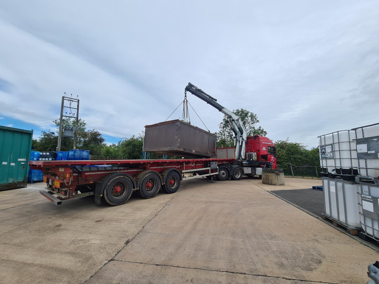 Ice Tank Loading - Evesham